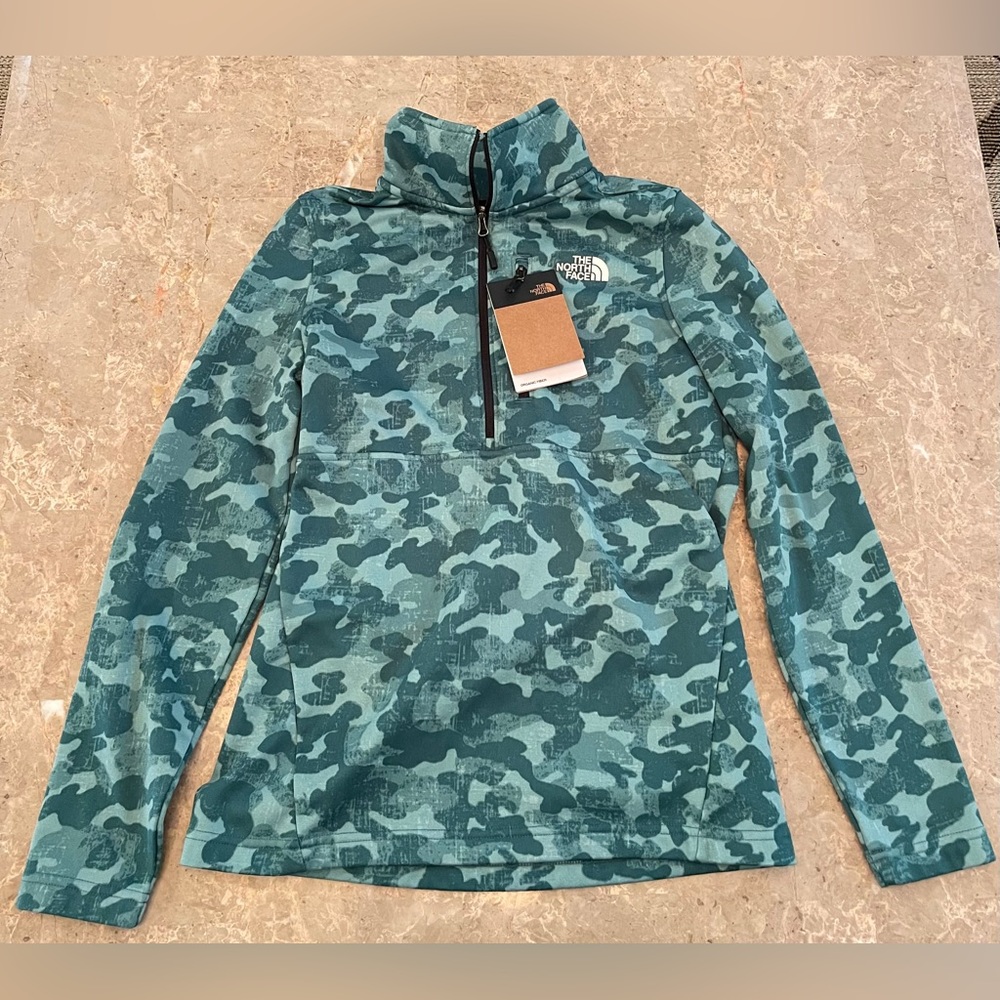 Brand New Woman’s XS Teal Camo Active Wear Outfit.